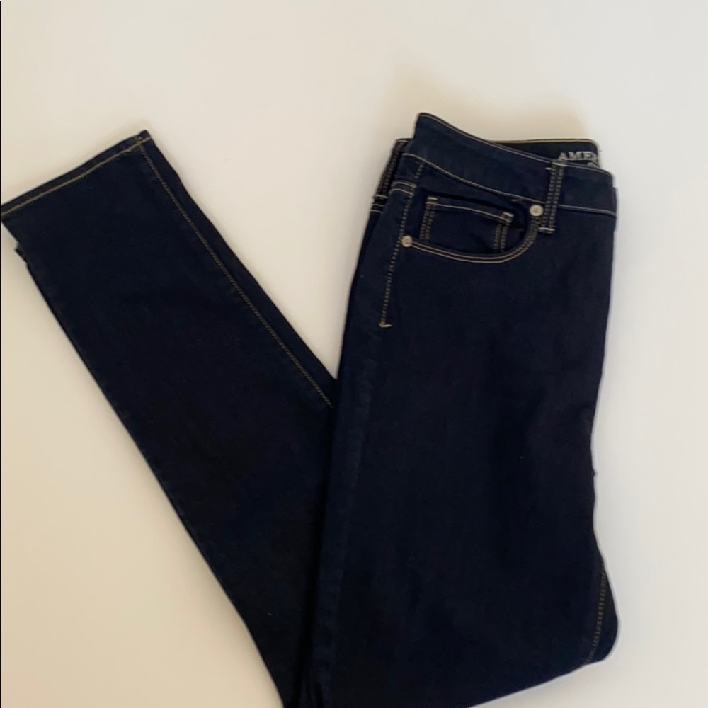 Hi-Rise Skinny American Eagle Jeans